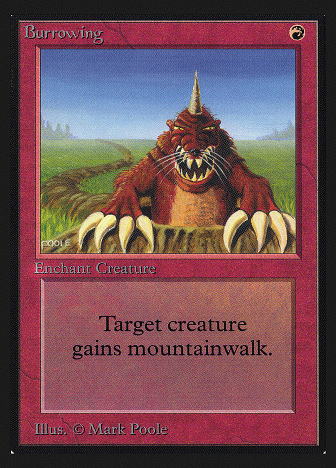 Burrowing [Collectors' Edition] | Card Merchant Takapuna