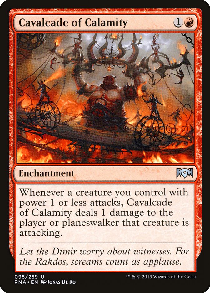 Cavalcade of Calamity [Ravnica Allegiance] | Card Merchant Takapuna