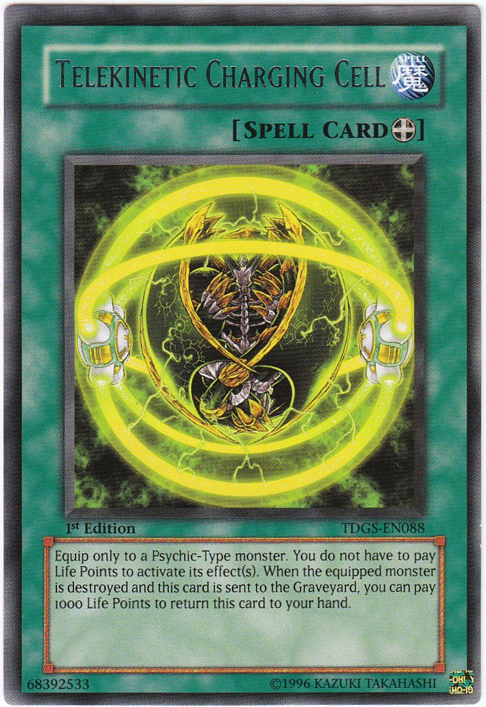 Telekinetic Charging Cell [TDGS-EN088] Rare | Card Merchant Takapuna