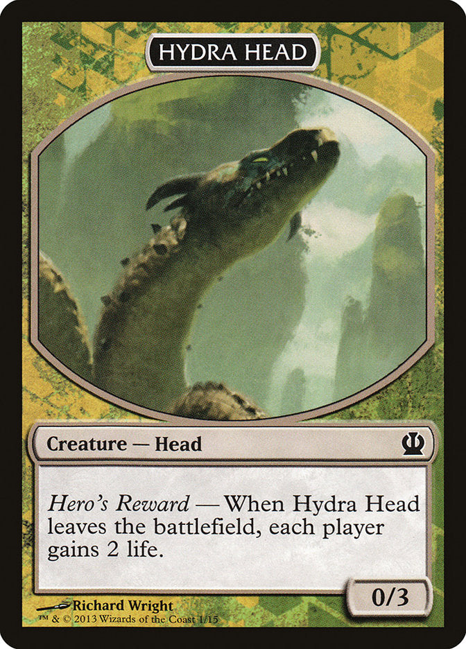 Hydra Head Token [Theros Face the Hydra] | Card Merchant Takapuna