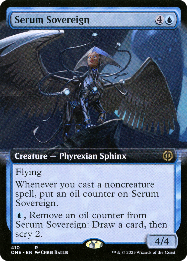 Serum Sovereign (Extended Art) [Phyrexia: All Will Be One] | Card Merchant Takapuna