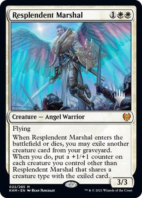 Resplendent Marshal (Promo Pack) [Kaldheim Promos] | Card Merchant Takapuna