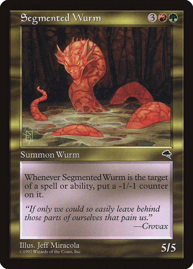 Segmented Wurm [Tempest] | Card Merchant Takapuna