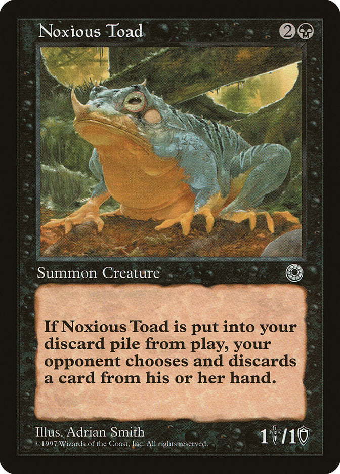 Noxious Toad [Portal] | Card Merchant Takapuna