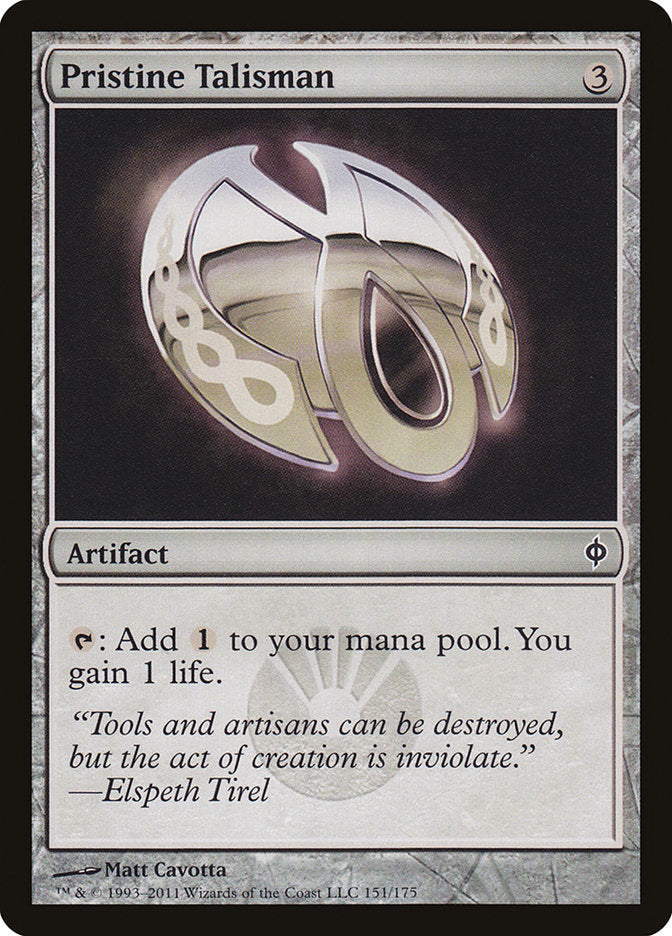 Pristine Talisman [New Phyrexia] | Card Merchant Takapuna