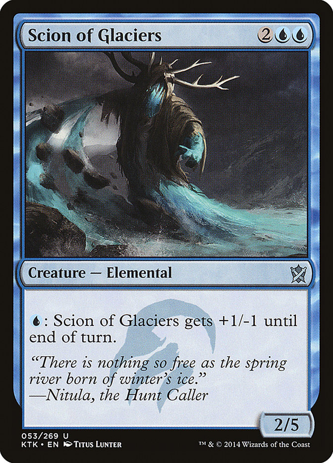 Scion of Glaciers [Khans of Tarkir] | Card Merchant Takapuna