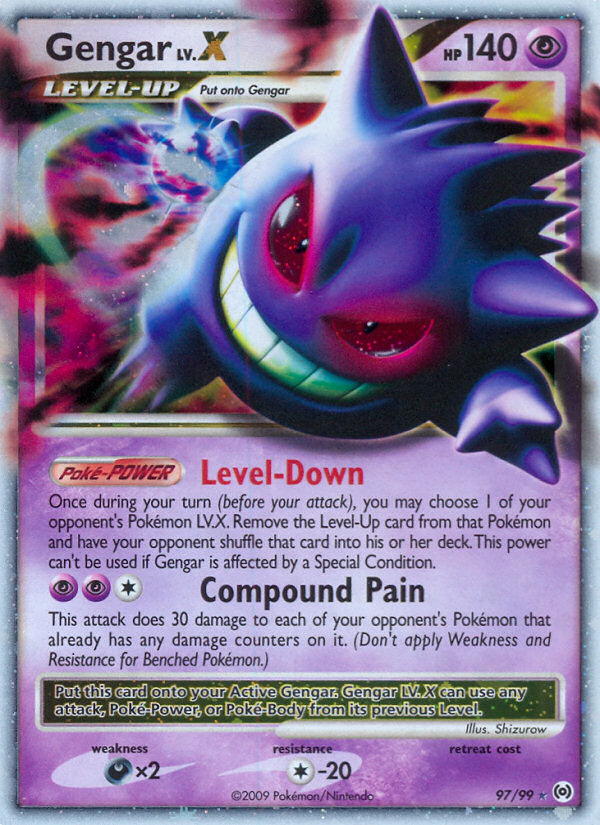 Gengar LV.X (97/99) [Platinum: Arceus] | Card Merchant Takapuna