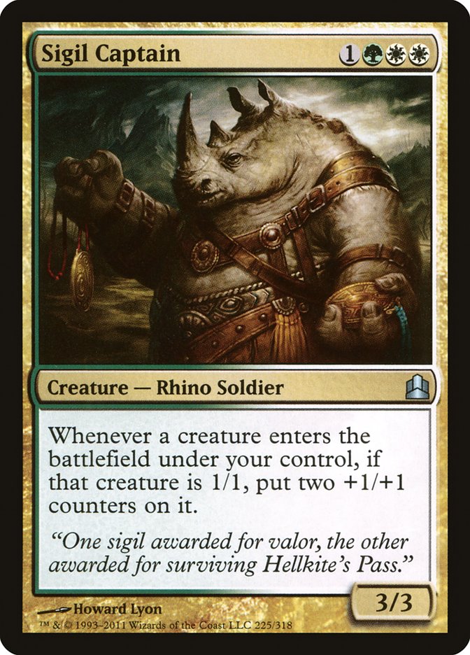 Sigil Captain [Commander 2011] | Card Merchant Takapuna