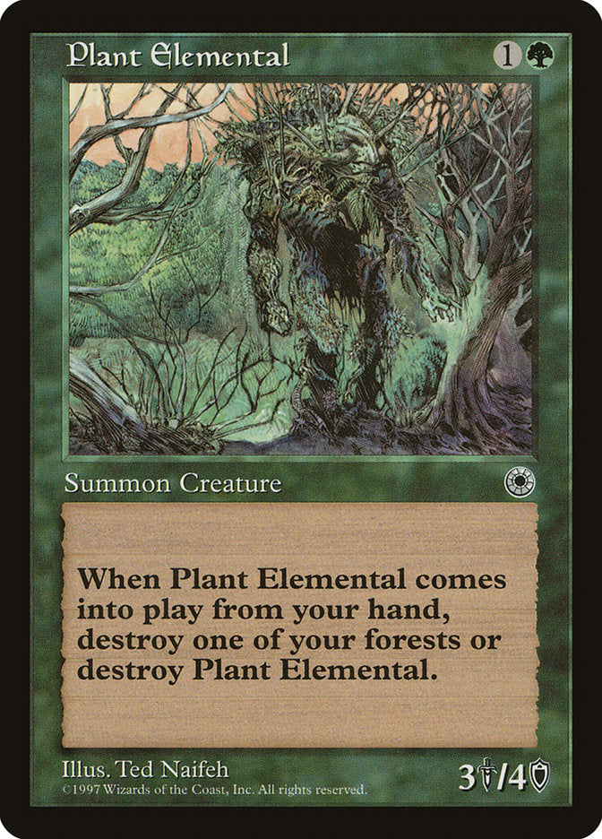 Plant Elemental [Portal] | Card Merchant Takapuna