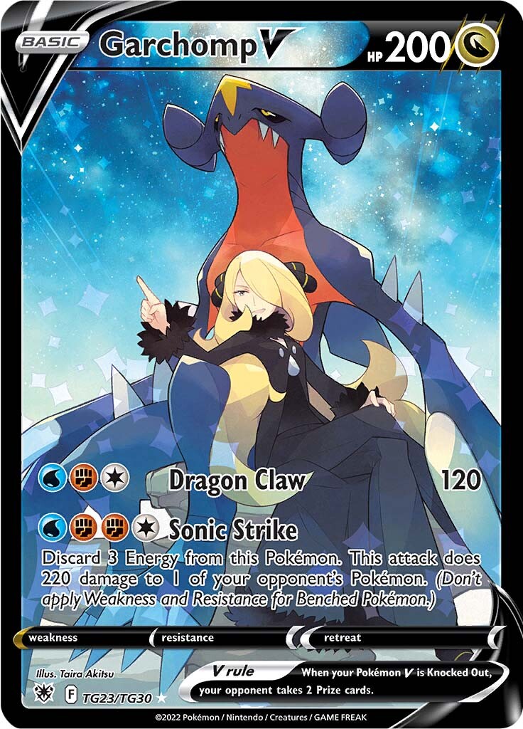 Garchomp V (TG23/TG30) [Sword & Shield: Astral Radiance] | Card Merchant Takapuna