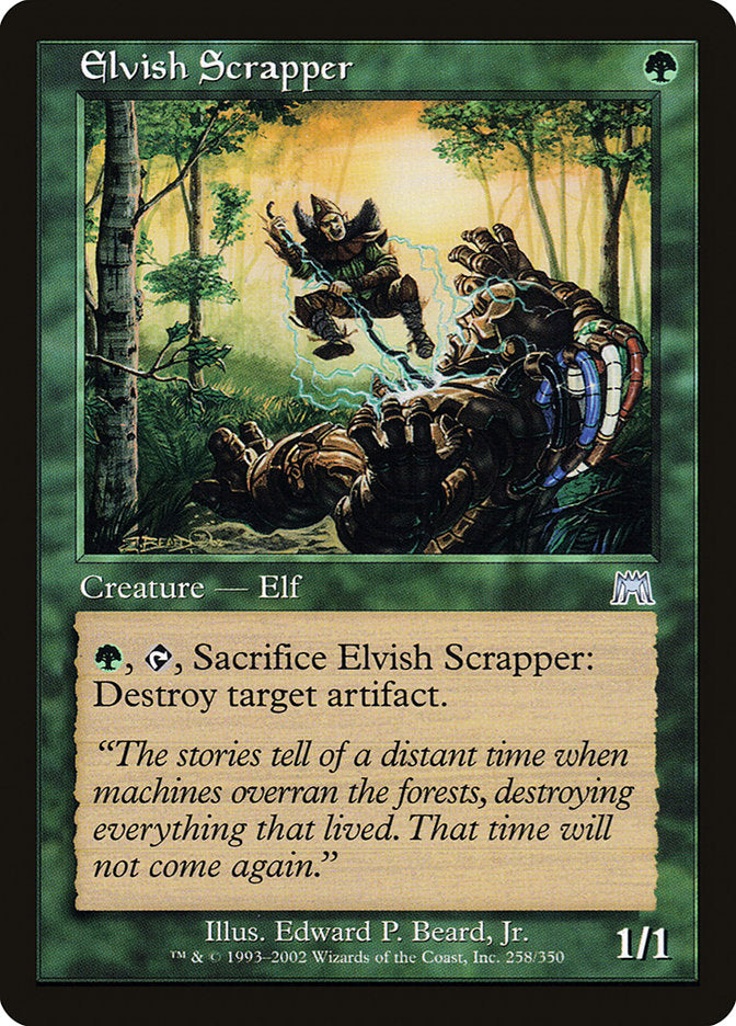 Elvish Scrapper [Onslaught] | Card Merchant Takapuna