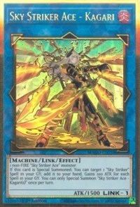 Sky Striker Ace - Kagari (Alternate Art) [MAGO-EN038] Gold Rare | Card Merchant Takapuna