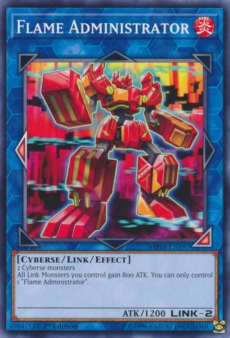 Flame Administrator [MP18-EN197] Common | Card Merchant Takapuna