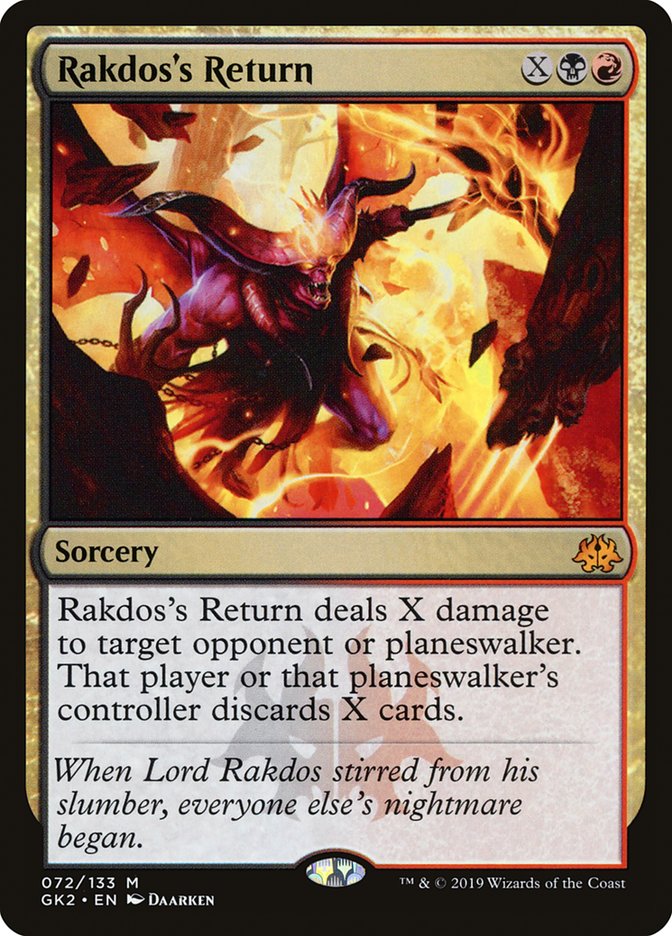 Rakdos's Return [Ravnica Allegiance Guild Kit] | Card Merchant Takapuna