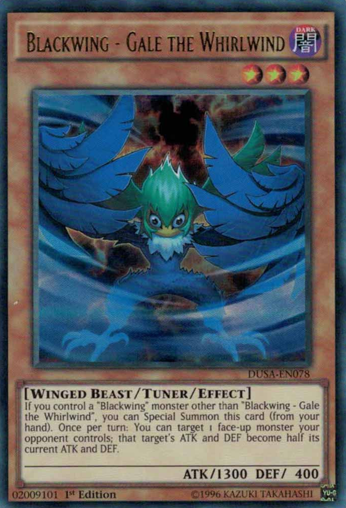 Blackwing - Gale the Whirlwind [DUSA-EN078] Ultra Rare | Card Merchant Takapuna