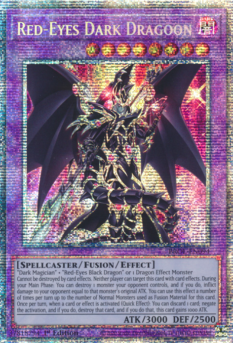 Red-Eyes Dark Dragoon [BROL-EN094] Starlight Rare | Card Merchant Takapuna