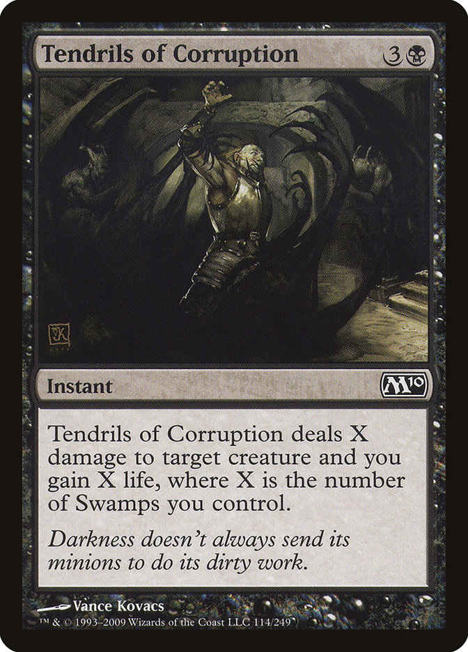 Tendrils of Corruption [Magic 2010] | Card Merchant Takapuna