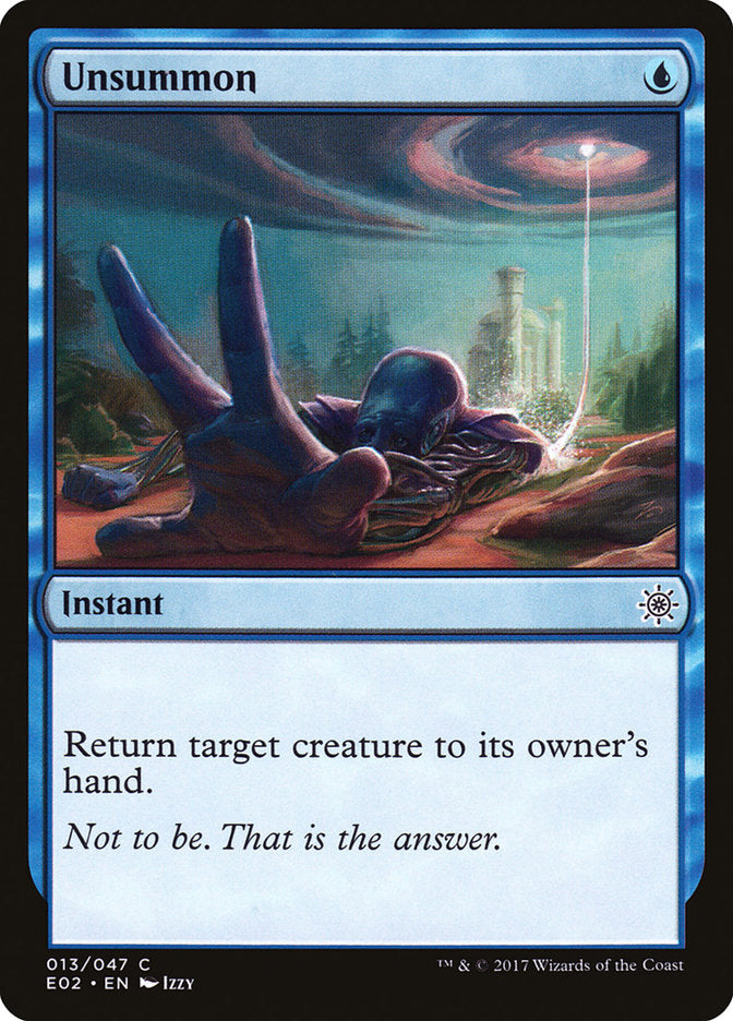 Unsummon [Explorers of Ixalan] | Card Merchant Takapuna