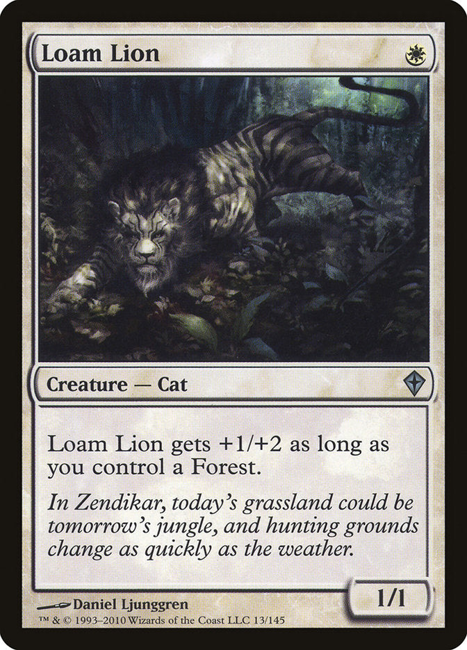 Loam Lion [Worldwake] | Card Merchant Takapuna