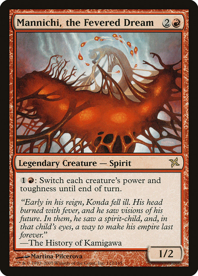 Mannichi, the Fevered Dream [Betrayers of Kamigawa] | Card Merchant Takapuna