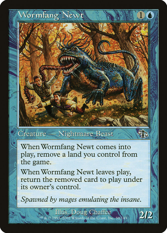 Wormfang Newt [Judgment] | Card Merchant Takapuna