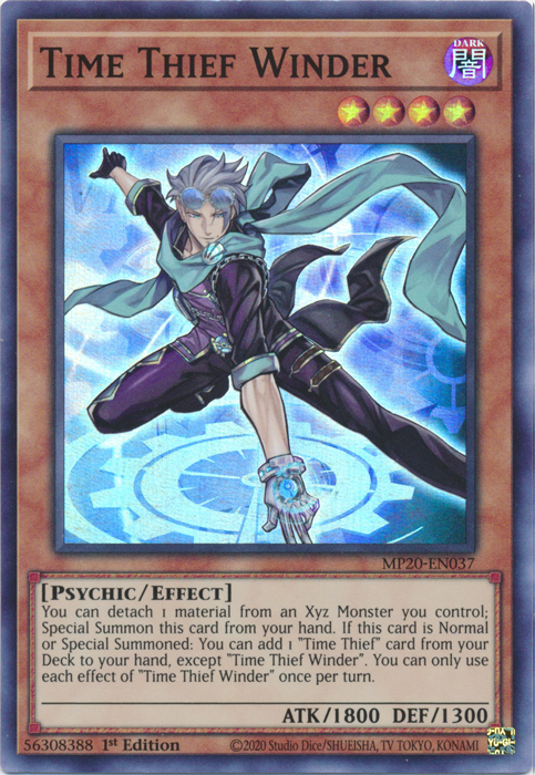 Time Thief Winder [MP20-EN037] Super Rare | Card Merchant Takapuna