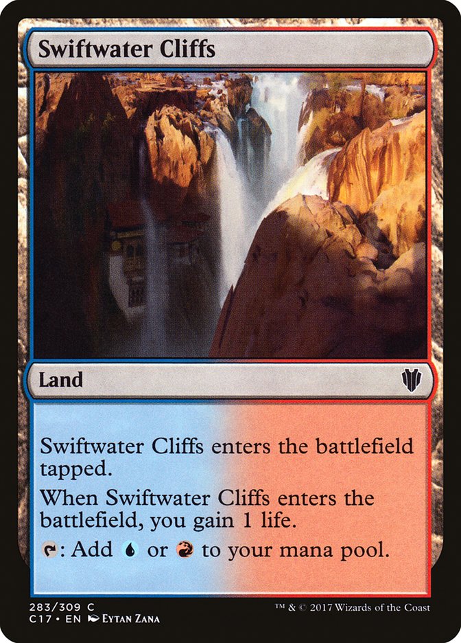 Swiftwater Cliffs [Commander 2017] | Card Merchant Takapuna