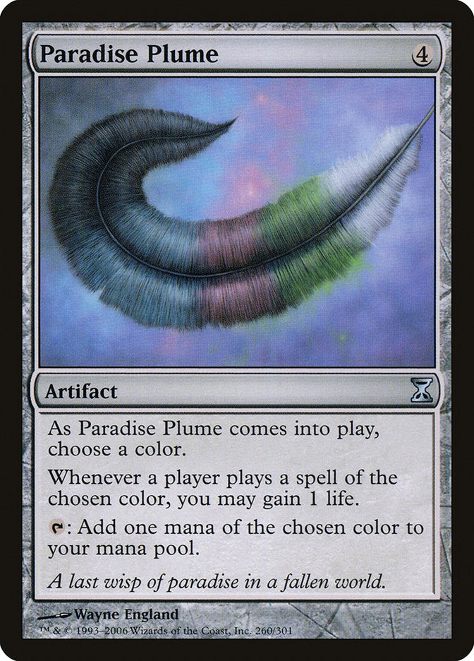 Paradise Plume [Time Spiral] | Card Merchant Takapuna