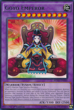 Goyo Emperor [BOSH-EN044] Rare | Card Merchant Takapuna