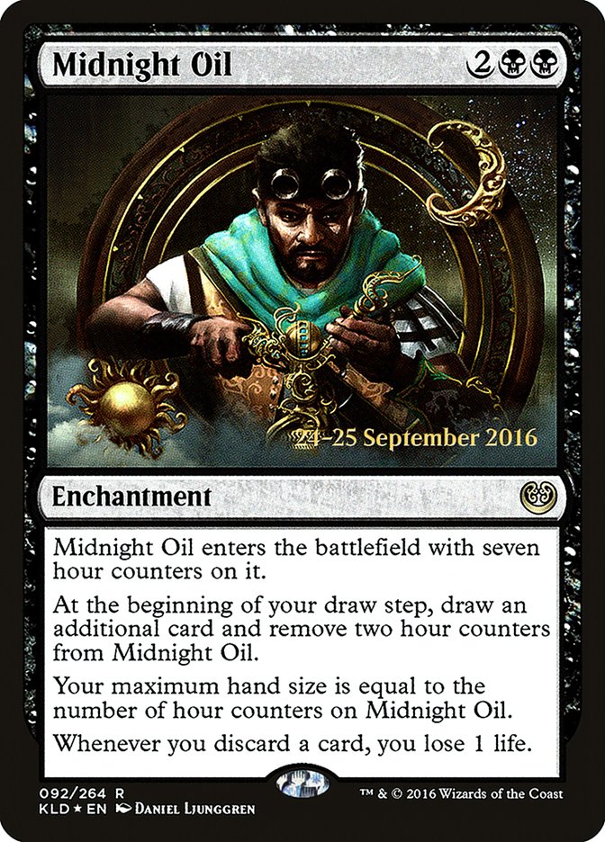 Midnight Oil [Kaladesh Prerelease Promos] | Card Merchant Takapuna