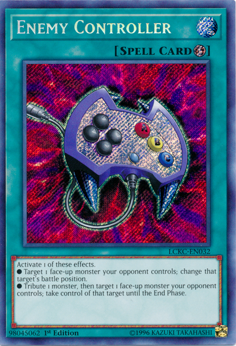 Enemy Controller [LCKC-EN032] Secret Rare | Card Merchant Takapuna