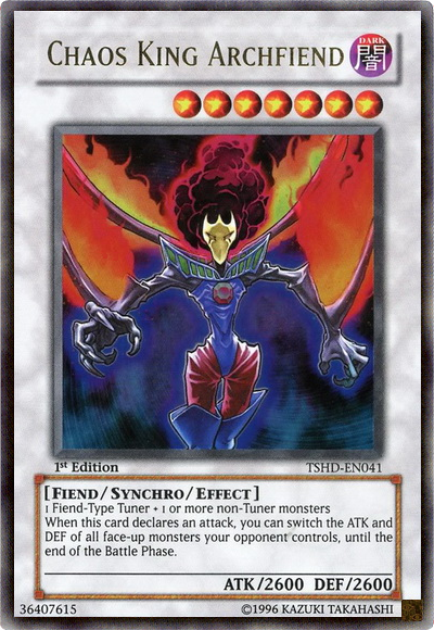 Chaos King Archfiend [TSHD-EN041] Ultra Rare | Card Merchant Takapuna