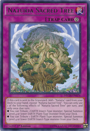 Naturia Sacred Tree [NECH-EN076] Rare | Card Merchant Takapuna