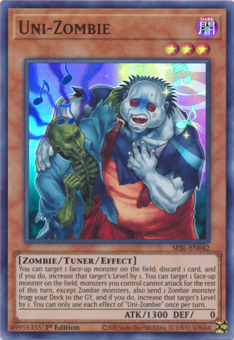 Uni-Zombie [SESL-EN042] Super Rare | Card Merchant Takapuna