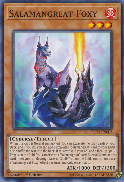 Salamangreat Foxy [SOFU-EN003] Common | Card Merchant Takapuna