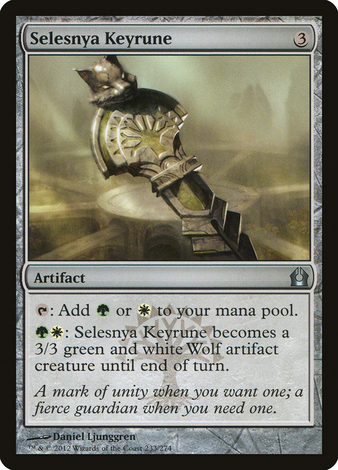 Selesnya Keyrune [Return to Ravnica] | Card Merchant Takapuna