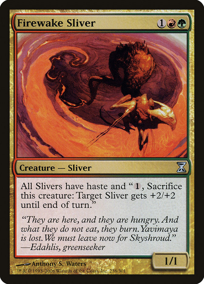 Firewake Sliver [Time Spiral] | Card Merchant Takapuna