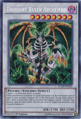 Thought Ruler Archfiend [LC5D-EN233] Secret Rare | Card Merchant Takapuna