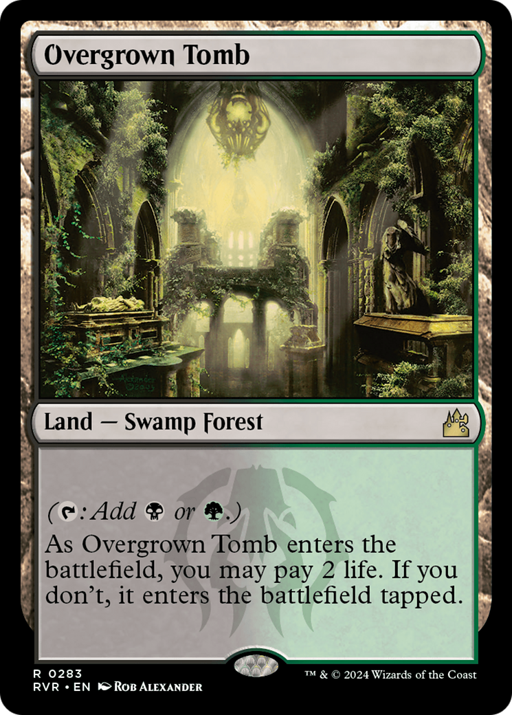 Overgrown Tomb [Ravnica Remastered] | Card Merchant Takapuna