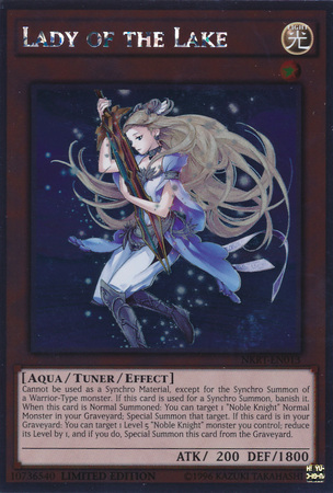 Lady of the Lake [NKRT-EN013] Platinum Rare | Card Merchant Takapuna