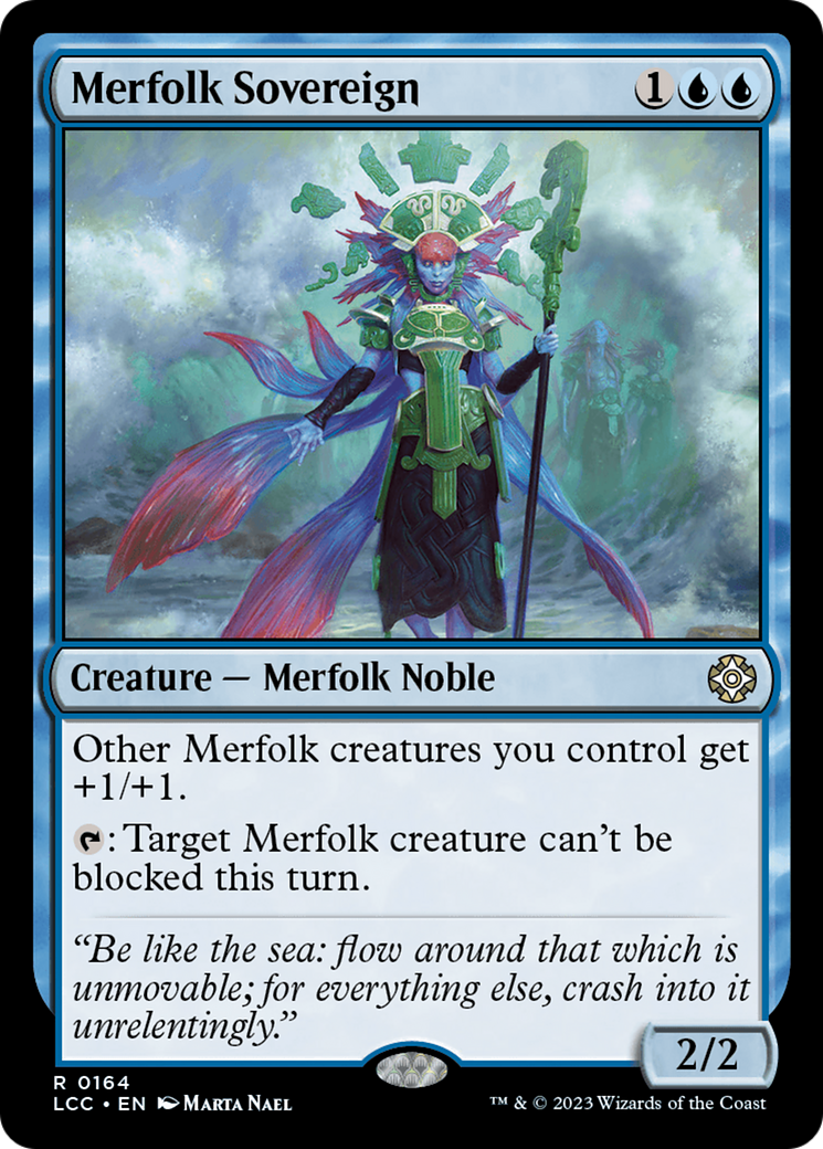 Merfolk Sovereign [The Lost Caverns of Ixalan Commander] | Card Merchant Takapuna