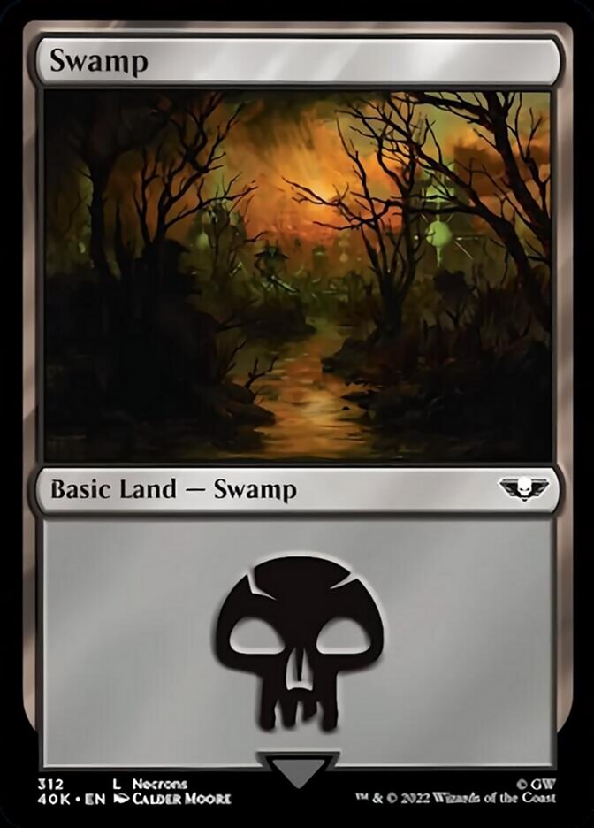 Swamp (312) [Warhammer 40,000] | Card Merchant Takapuna