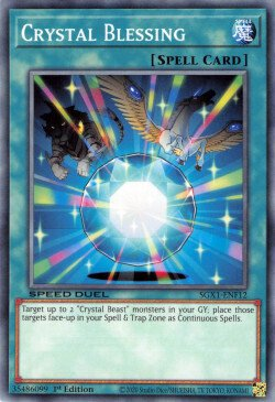 Crystal Blessing [SGX1-ENF12] Common | Card Merchant Takapuna