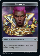 Teddy Bear // Treasure (012) Double-Sided Token [Unfinity Tokens] | Card Merchant Takapuna