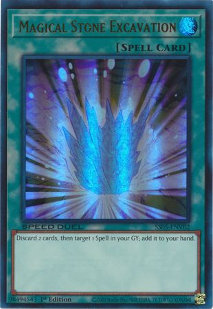 Magical Stone Excavation [SS05-ENV02] Ultra Rare | Card Merchant Takapuna