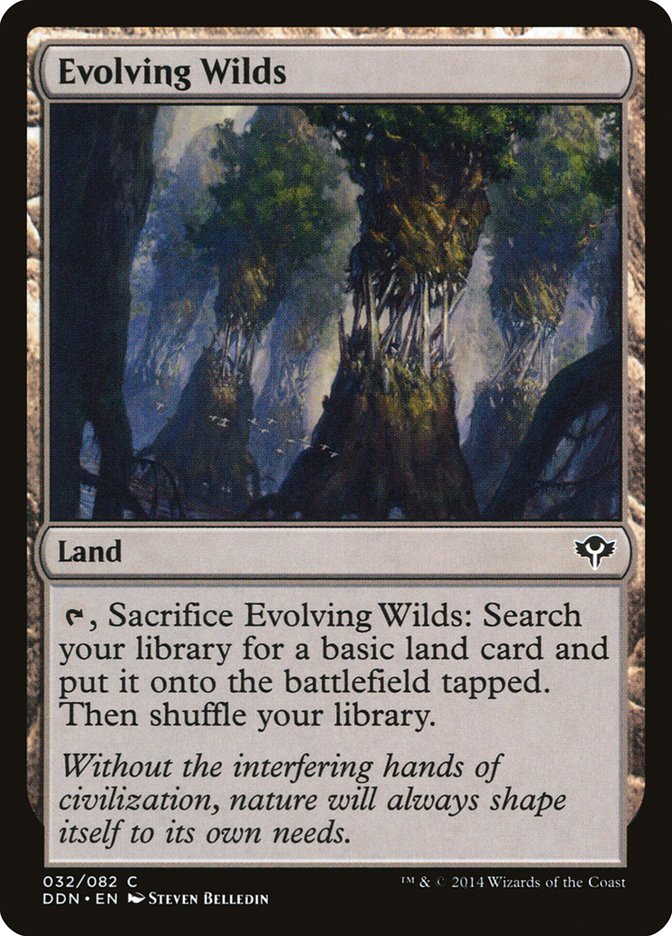 Evolving Wilds [Duel Decks: Speed vs. Cunning] | Card Merchant Takapuna