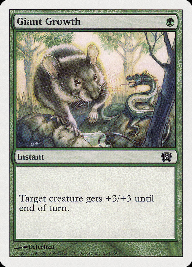 Giant Growth [Eighth Edition] | Card Merchant Takapuna