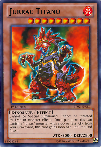 Jurrac Titano [BP02-EN089] Mosaic Rare | Card Merchant Takapuna