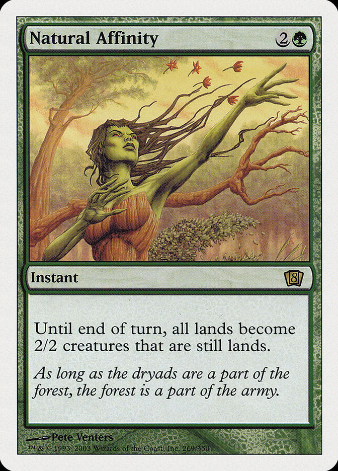 Natural Affinity [Eighth Edition] | Card Merchant Takapuna