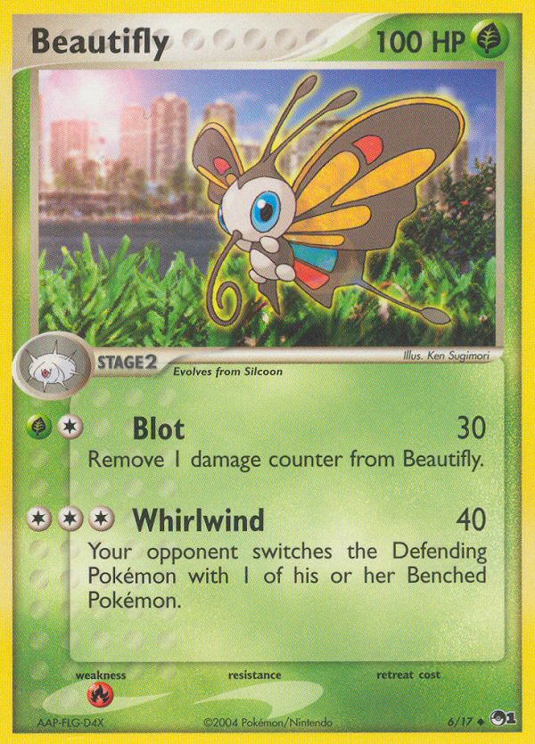 Beautifly (6/17) [POP Series 1] | Card Merchant Takapuna